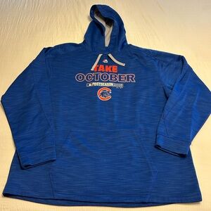 Take October Chicago Cubs Postseason Hoodie Sz XL
